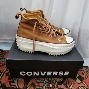 Converse All Star Run Star Hike High Top Platform Sneaker - Chuck Taylor